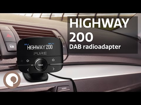 Pure Highway 200 - DAB-Radioadapter Til Bilen (Dansk)
