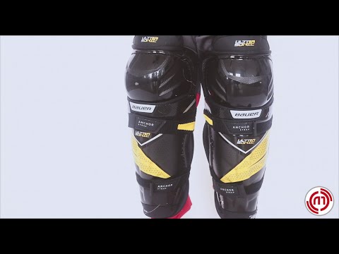 Bauer Supreme Ultrasonic Youth Hockey Shin Guards