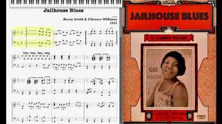 Jailhouse Blues by Bessie Smith &amp; Clarence Williams (1923, Blues piano)