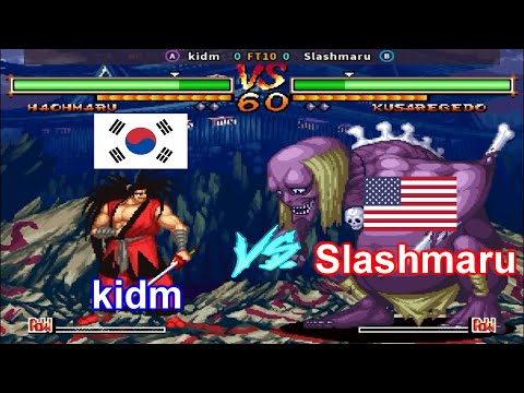 Samurai Shodown V Special - kidm vs Slashmaru FT10