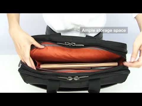 EVERKI Versa Premium Checkpoint Friendly Laptop Bag – Briefcase EKB427 EKB427BK17