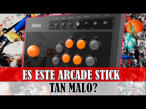 Krom Kumite, the cheapest arcade stick in the world (which isn't a joke)