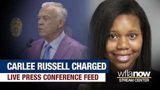 Carlee Russell Charged, Mugshot Released | Police Press Conference Feed from Alabama | #HeyJB Live