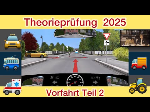 Theorieprüfung Vorfahrt Teil 2