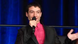 WWPA2018 Ezra Miller Was Asked To Choose Flash or Emma Watson