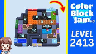 Soluzione del Livello 2413 di Color Block Jam