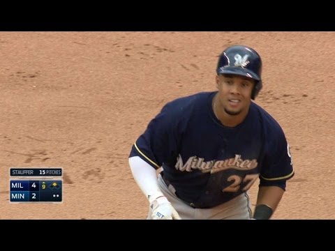 MIL@MIN: C. Gomez extends lead with RBI double