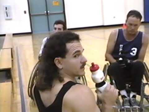 1996 Paralympic Team practice San Antonio TX day 2 June 30th