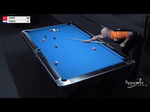 73 Break runout by myself during European Championship straightpool 2019