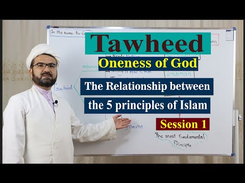 Tawheed (Oneness of God) & The Relationship between the 5 principles of Islam_ Session 1