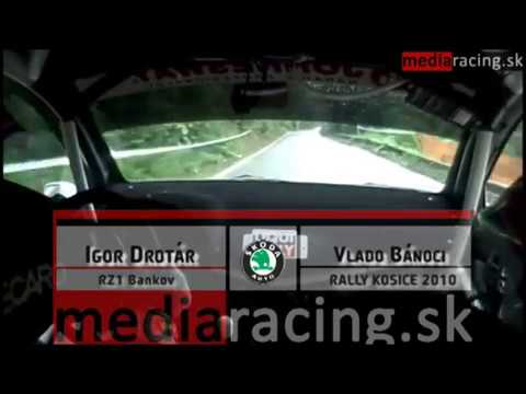 RALLY KOŠICE 2010 Igor Drotár   Vlado Bánoci RZ1
