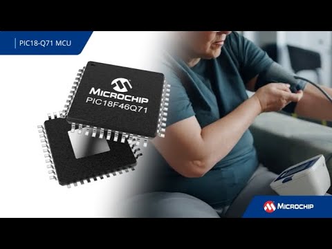 Microchip PIC18-Q71 Product Family of Microcontrollers - Product Video
