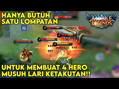 DISAAT ALUCARD MELOMPAT, 4 MUSUH LANSUNG SEKARAT!! - MOBILE LEGENDS ALUCARD NEW GAMEPLAY