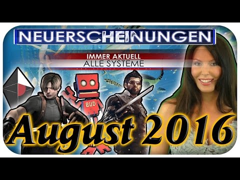 Spiele Neuerscheinungen - August 2016