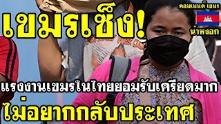 คอมเมนต์ เขมร ว่าไง หลังแรงงานเขมรที่อยู่ไทยยอมรับ ไม่อยากถูกส่งกลับประเทศ