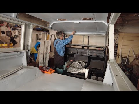 Roof and Test Fitting Land Rover Series 2a Restoration Part 17