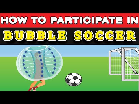 How To Play Bubble Soccer? or Bubble Football is a modified variant of Zorbing