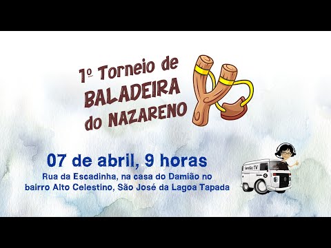 1º TORNEIO DE BALADEIRA DO NAZARENO - ao vivo direto de São José da Lagoa Tapada