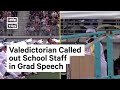 valedictorian slams teachers and staff in scathing graduation speech nowthis