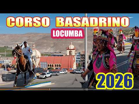CORSO  BASADRINO 2026  (PROVINCIA JORGE  BASADRE  TACNA)   ANIVERSARIO 38