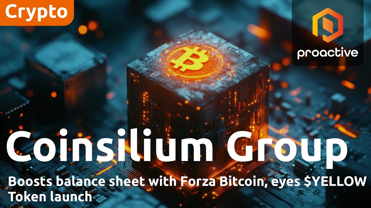 Coinsilium boosts balance sheet with Forza Bitcoin, eyes $YELLOW token launch