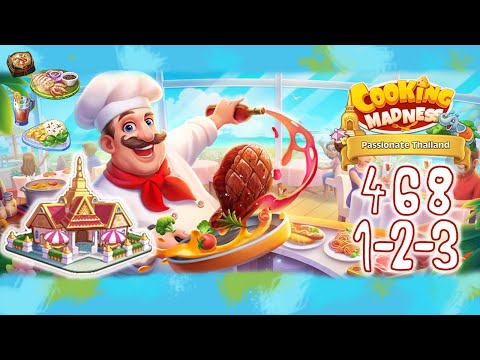 Cooking Madness | level 468 1-2-3