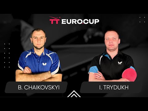 18:00 Bohdan Chaikovskyi - Ihor Trydukh 14.07.2024 TT Euro.Cup Ukraine Professional. TABLE 3