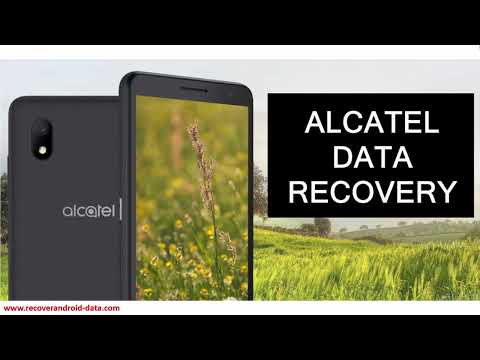Alcatel Data Recovery  - Recover Deleted Data From Alcatel Phone