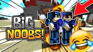 THIS GUY IS THE BIGGEST NOOB IN MINECRAFT! (Minecraft PvP)