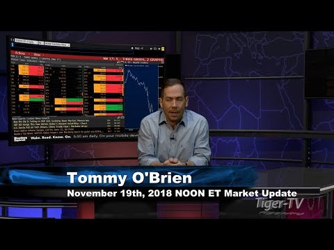 November 19th NOON ET Market Update with Tommy O'Brien on TFNN