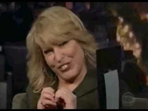 Bette Midler Does A Little Hocus Pocus For David Letterman 2006