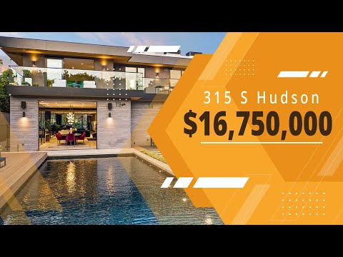 $16,750,000 Los Angeles Mansion - 315 Hudson Ave Los Angeles CA 90020