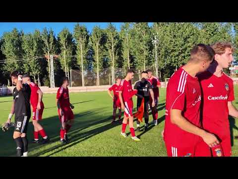Primera Regional Preferente Aficionados. G.A 3J. Turégano CF 1 - Unami CP 0. Celebración. 30/9/2023