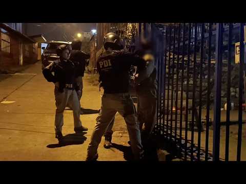 21 detenidos tras operativo antidroga en Lota y Coronel