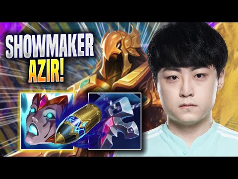 SHOWMAKER PERFECT GAME WITH AZIR! - DK ShowMaker Plays Azir MID vs Sylas! | Season 2022