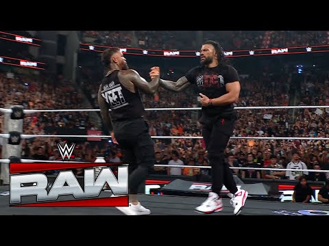 Jey Uso saves Roman Reigns | WWE Raw, July 21, 2025