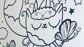 Page 20 Drawing Night Garden Fairy Cats