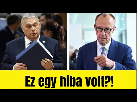 Orbán Merz beszéde után elhagyta az üléstermet