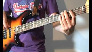 The Rolling Stones - Honky Tonk Woman - Bass Cover