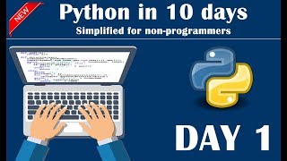 Day 1 of Python in 10 Days - Setup (Pycharm, Anaconda, Jupyter Notebook, TensorFlow, Keras)