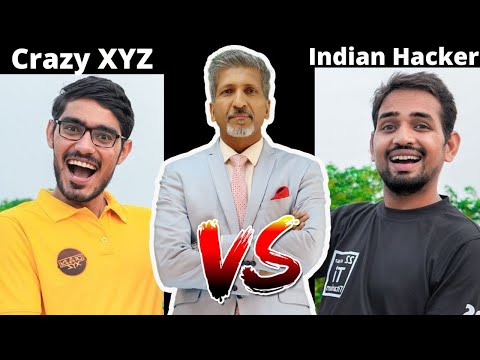 Crazy XYZ VS Mr. Indian Hacker I Youtuber's Comparison | #crazyxyz #mrindianhacker #indianhacker