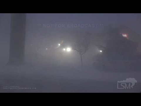 01-26-2021 Weed, CA - Blizzard Whiteout Conditions - Terrible Travel Conditions