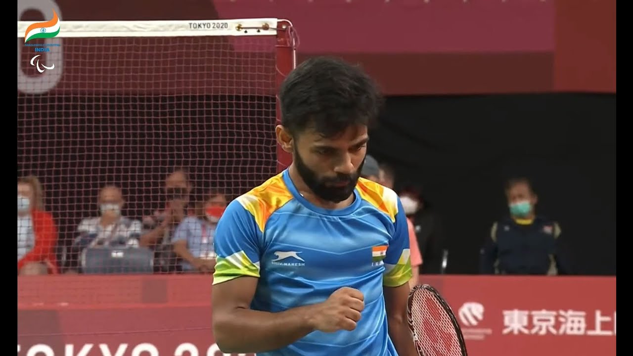 Krishna defeats COOMBS Krysten (GBR) 2-0 in Badminton Men's Singles SH6 Tokyo2020 Paralympics