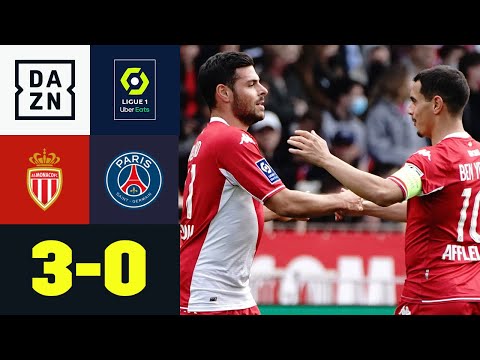 Nächster Tiefschlag! Volland und Ben Yedder schießen PSG ab: Monaco – PSG 3:0 | Ligue 1 | DAZN