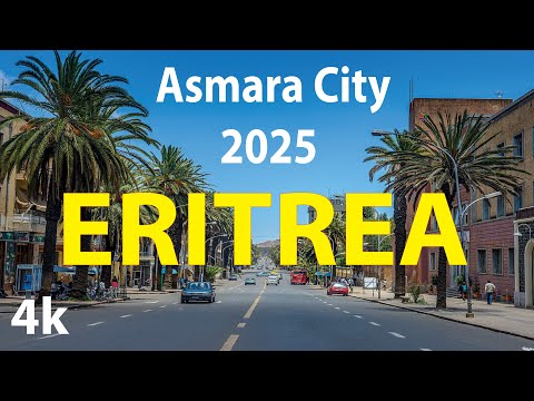Asmara City - Eritrea 4K By Drone 2025