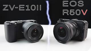 The EOS R50V is an UNBEATABLE Value Compared to the ZV E10 II