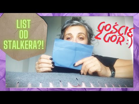 List od stalkera?! Tajemnicze prezenty i goście z gór // okonasznurku vlog