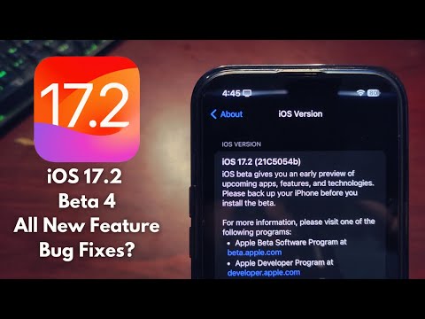 iOS 17.2 Beta 4 What's New & Bug Fixes? | The iOS Guy