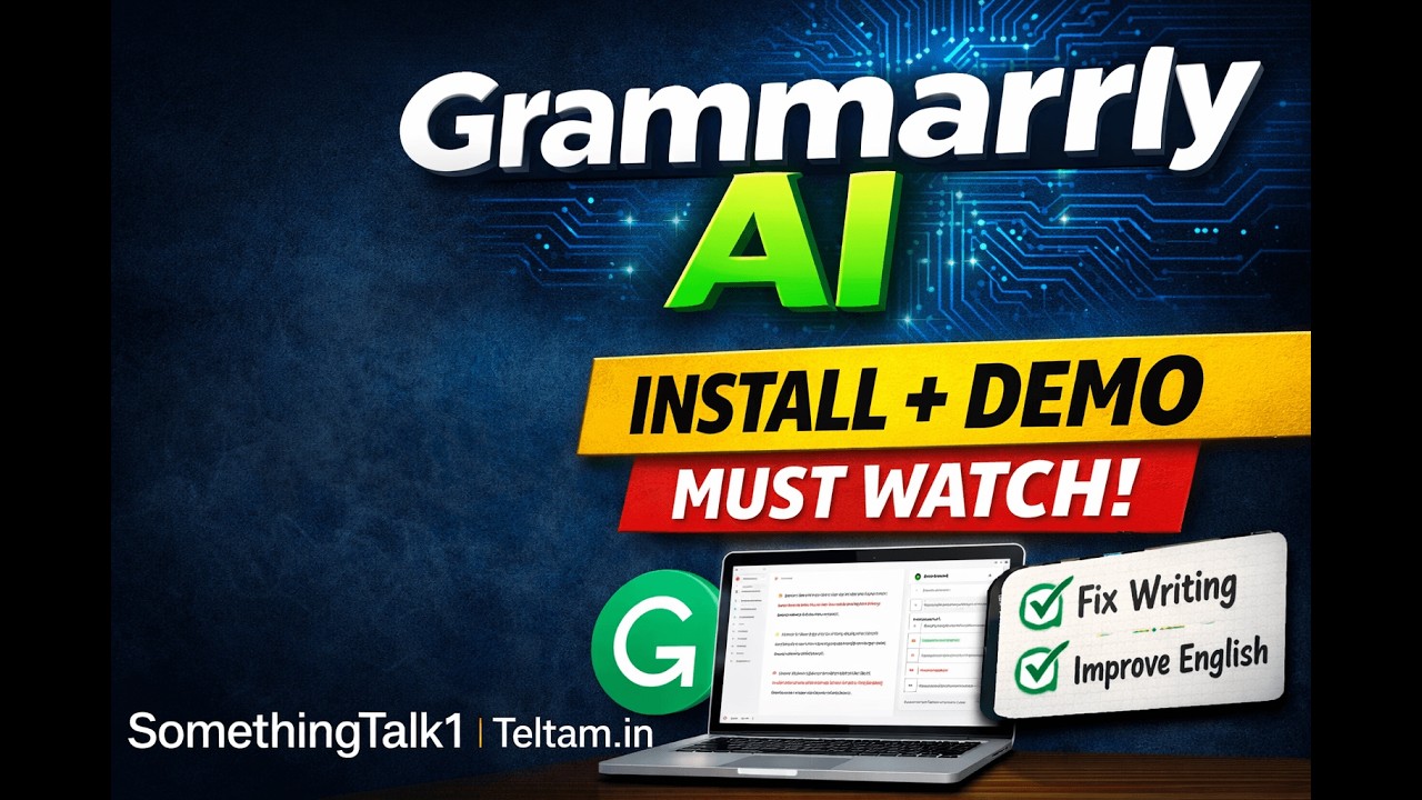Grammarly AI Explained (Installation + Real Demo) | Part 1