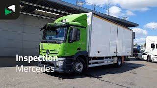 Camion fourgon Mercedes-Benz Antos 1827 Antos 4X2 18tonner 2000kg Ladebordwand Xenon Euro 6 à vendre - Image 4 | Autoline CG Camion fourgon Mercedes-Benz Antos 1827 Antos 4X2 18tonner 2000kg Ladebordwand Xenon Euro 6 | Image 4 - Autoline